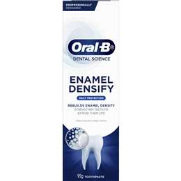 Oral B Enamel Densify Daily Protection Toothpaste Mint 95g | Woolworths