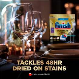 Finish Ultimate Plus Material Care Dishwasher Tablets