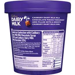 Cadbury Dairy Milk Ice Cream Tub