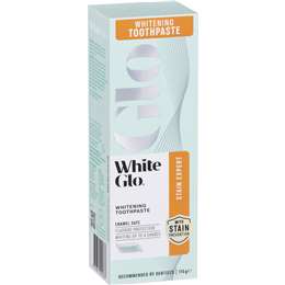 White Glo Stain Expert Whitening Toothpaste 115g