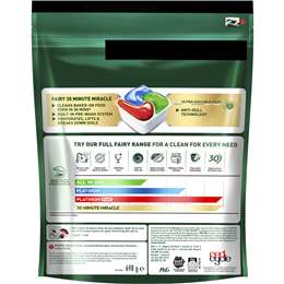 Fairy 30 Minute Miracle Dishwasher Tablets