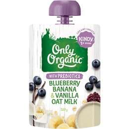 Only Organic Blueberry Banana & Vanilla Oat Milk