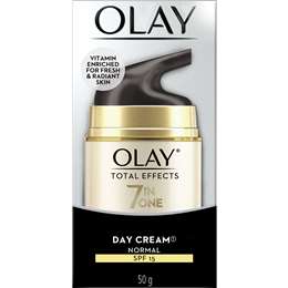 Olay Total Effects Face Cream Moisturiser Normal Spf 15