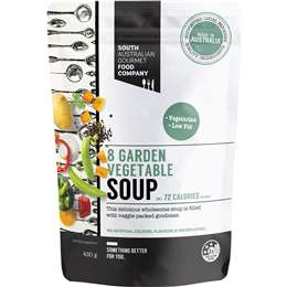 South Australian Gourmet Food Company 8 Garden Vegetable Soup Pouch 430g