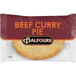 Balfours Beef Curry Pie