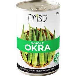 Frisp Whole Okra 425g