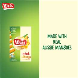 Weis Mini Mango Ice Cream Bars 
