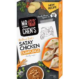 Mr Chen's Satay Chicken Dumplings 260g