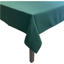 Christmas Jacquard Tablecloth Green 1.35m X 1.8m