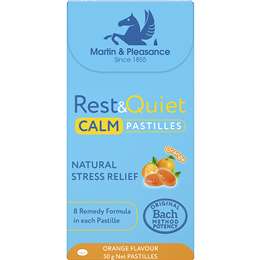 Martin & Pleasance Rest & Quiet Calm Pastilles Orange