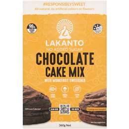 Lakanto No Added Sugar Chocolate Cake Mix