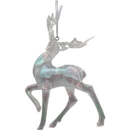 Christmas Decoration Iridescent Reindeer 