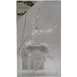 Christmas Decoration Iridescent Reindeer 