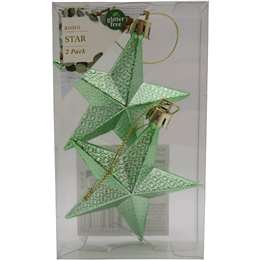 Christmas Star Decoration Teal 