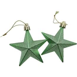 Christmas Star Decoration Teal 