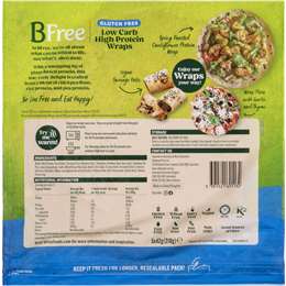 Bfree Low Carb High Protein Wraps 5 Pack | Woolworths