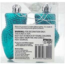 Christmas Desire Owl Decoration Teal