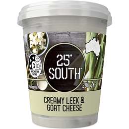  25 South Leek & Goat Cheese Sauce