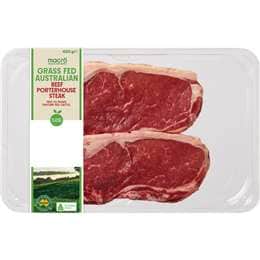 Macro Grass Fed Beef Porterhouse Steaks 2 Pack