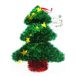 Christmas Tinsel Tree Decoration 
