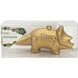 Christmas Decoration Animals Baby Dino Gold