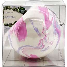 Christmas Decoration Fairytale 100mm Tie Dye Bauble