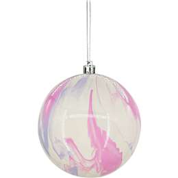 Christmas Decoration Fairytale 100mm Tie Dye Bauble