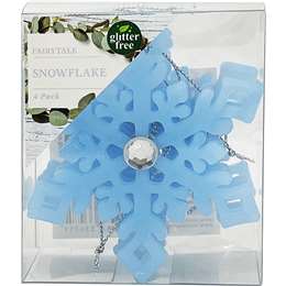 Christmas Decoration Fairytale Snowflake Blue