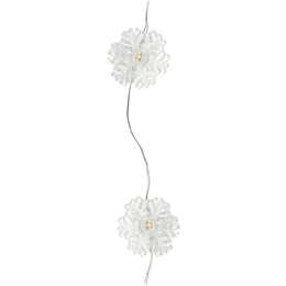Mirabella Christmas Battery Operated 35 Silver Wire Lights 1.9m