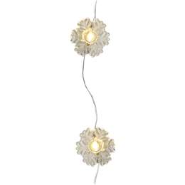 Mirabella Christmas Battery Operated 35 Silver Wire Lights 1.9m