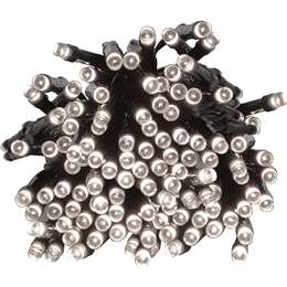 Christmas Mains Powered 100 Led Fairy Lights Warm White 9.9m