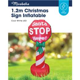 Mirabella Christmas Inflatable Sign 120cm
