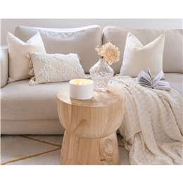 Haven Luxe Duo Celebrate Peaches & Cream Soy Blend Candle