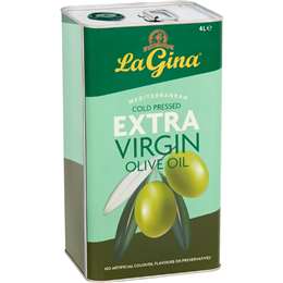 La Gina Extra Virgin Olive Oil 4L