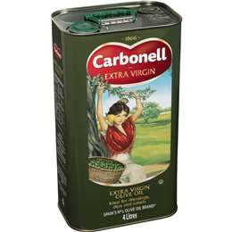 Carbonell Extra Virgin Olive Oil Olive Oil 4l