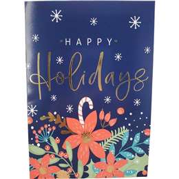 Christmas Cards Portrait Navy