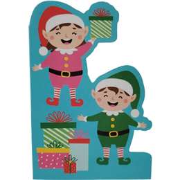 Christmas Cards Assorted Kids Shapes