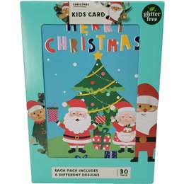 Christmas Cards Assorted Kids Designs