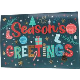 Christmas Cards Portrait Text