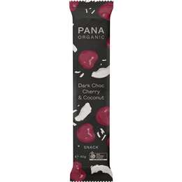 Pana Organic Dark Chocolate Cherry & Coconut Snack Bar