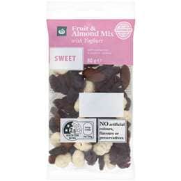 Woolworths Fruit & Almond Mix With Yoghurt