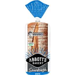 Abbott's Bakery Sourdough White Bread Sandwich Slice Loaf