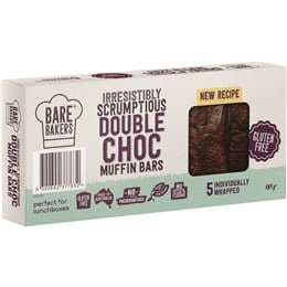 Bare Bakers Gluten Free Double Chocolate Muffin Bar