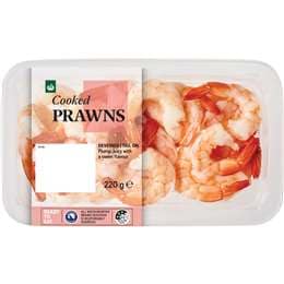Woolworths Cocktail Prawns Peeled & Deveined 220g