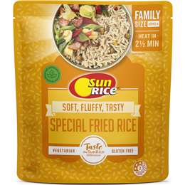 Sunrice Microwave Special Fried Rice Flavoured Rice Pouch 450g