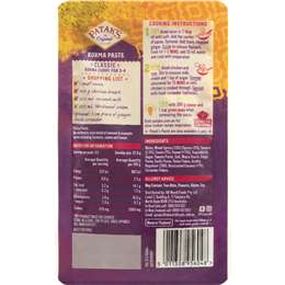 Patak's Korma Paste Sachet 