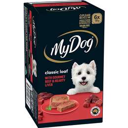 My Dog Adult Classic Loaf Beef & Liver Wet Food Trays