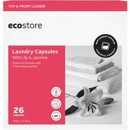 Ecostore Laundry Capsules Wild Lily & Jasmine 26 pack