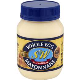 S&w Mayonnaise Whole Egg