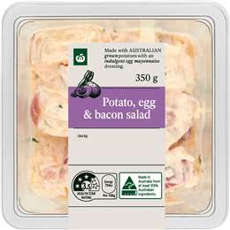 Woolworths Potato Egg & Bacon Salad
